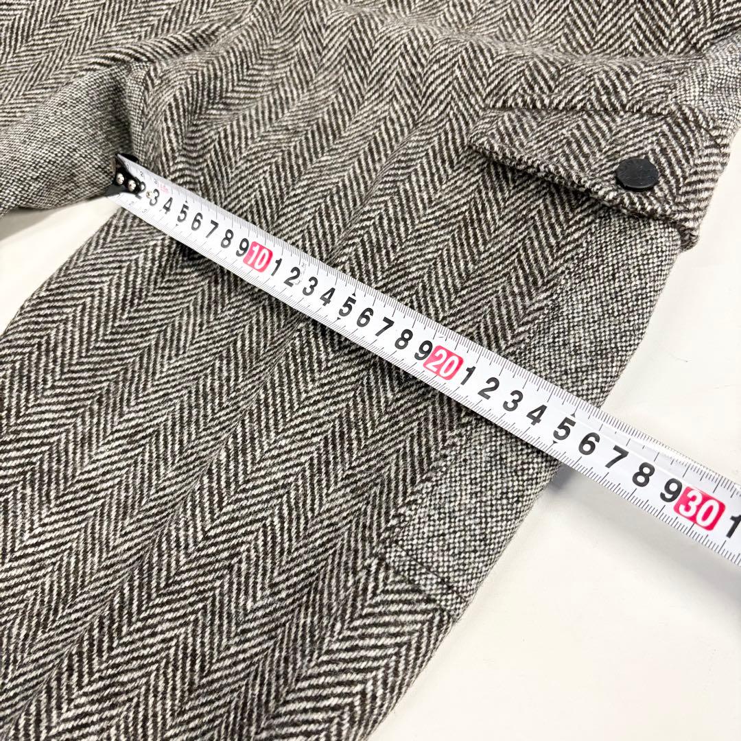 00年代 モンクレール ウールカーゴ パンツ 千鳥格子