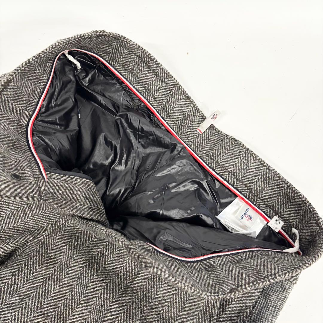 00年代 モンクレール ウールカーゴ パンツ 千鳥格子