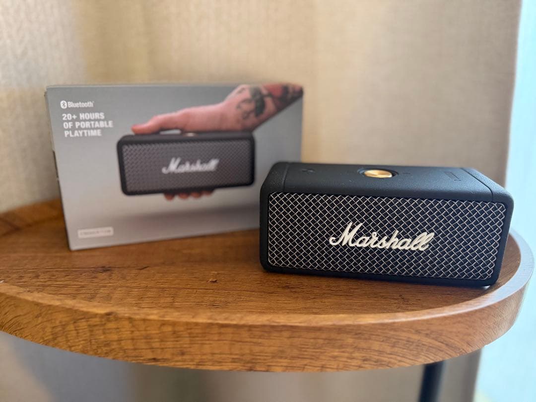 Marshall マーシャル ワイヤレススピーカー ブラック　EMBERTON