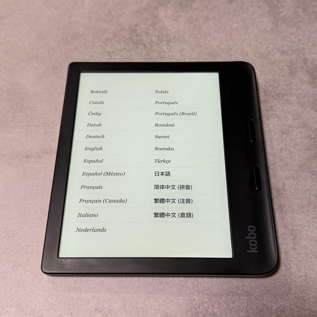KOBO Kobo Libra 2 ブラック 7インチ 防水 電子書籍リーダー