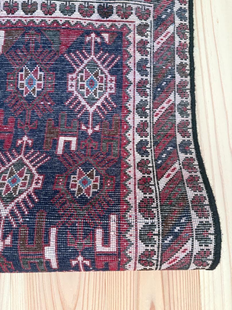 ウールラグ 高級 厚手 約 150cm × 220cm