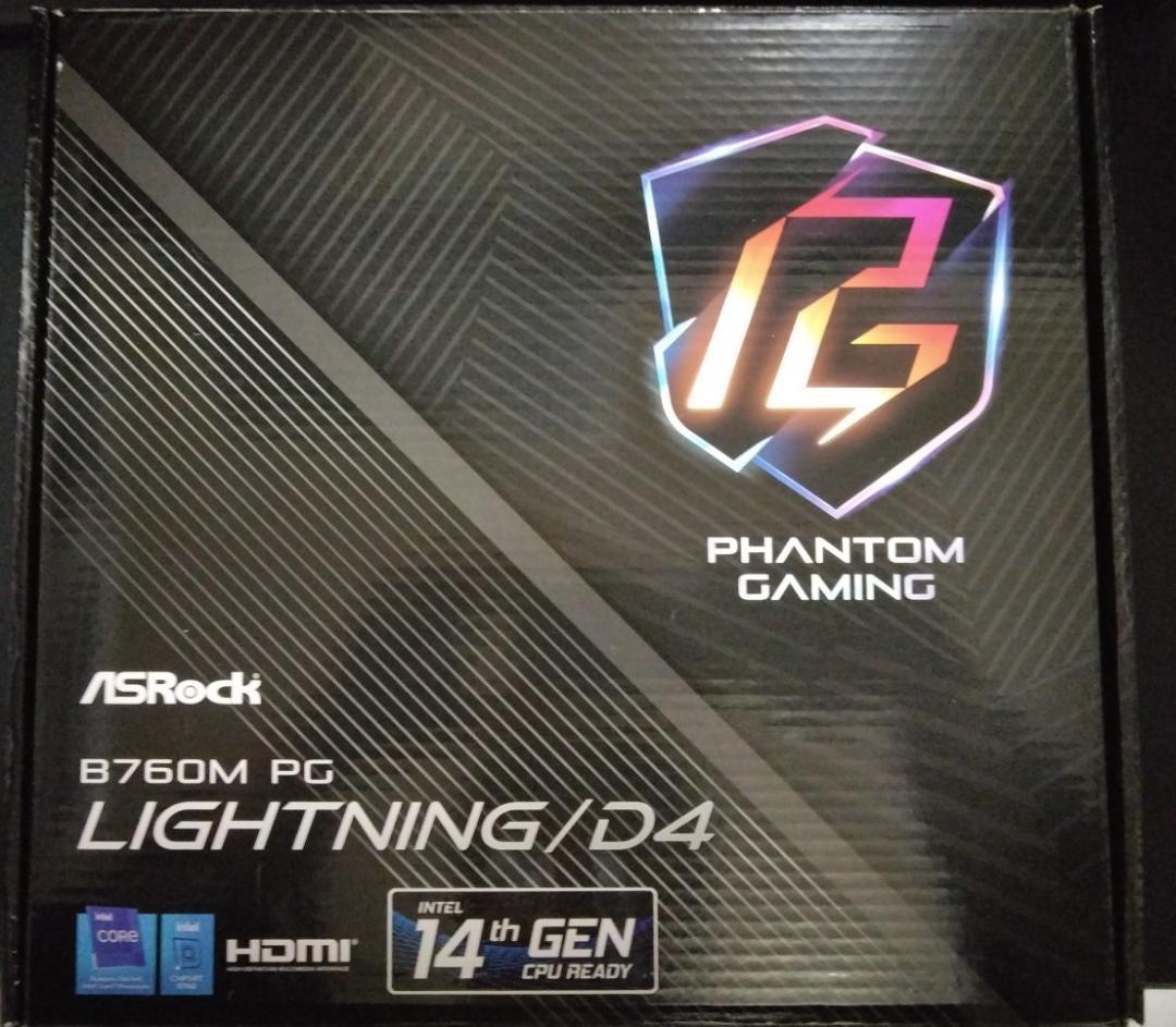 ASRock B760M PG Lightning/D4 マザーボード