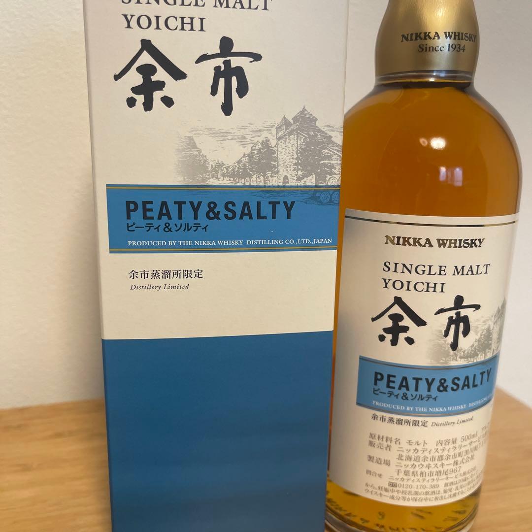 NIKKA YOICHI PEATY & SALTYフレーバー　余市