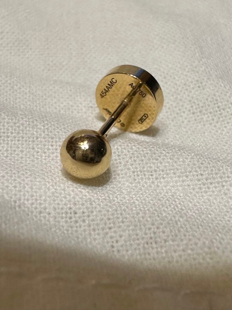 Cartier カルティエ LOVE ピアス 片耳 K18YG 箱・証明書付き