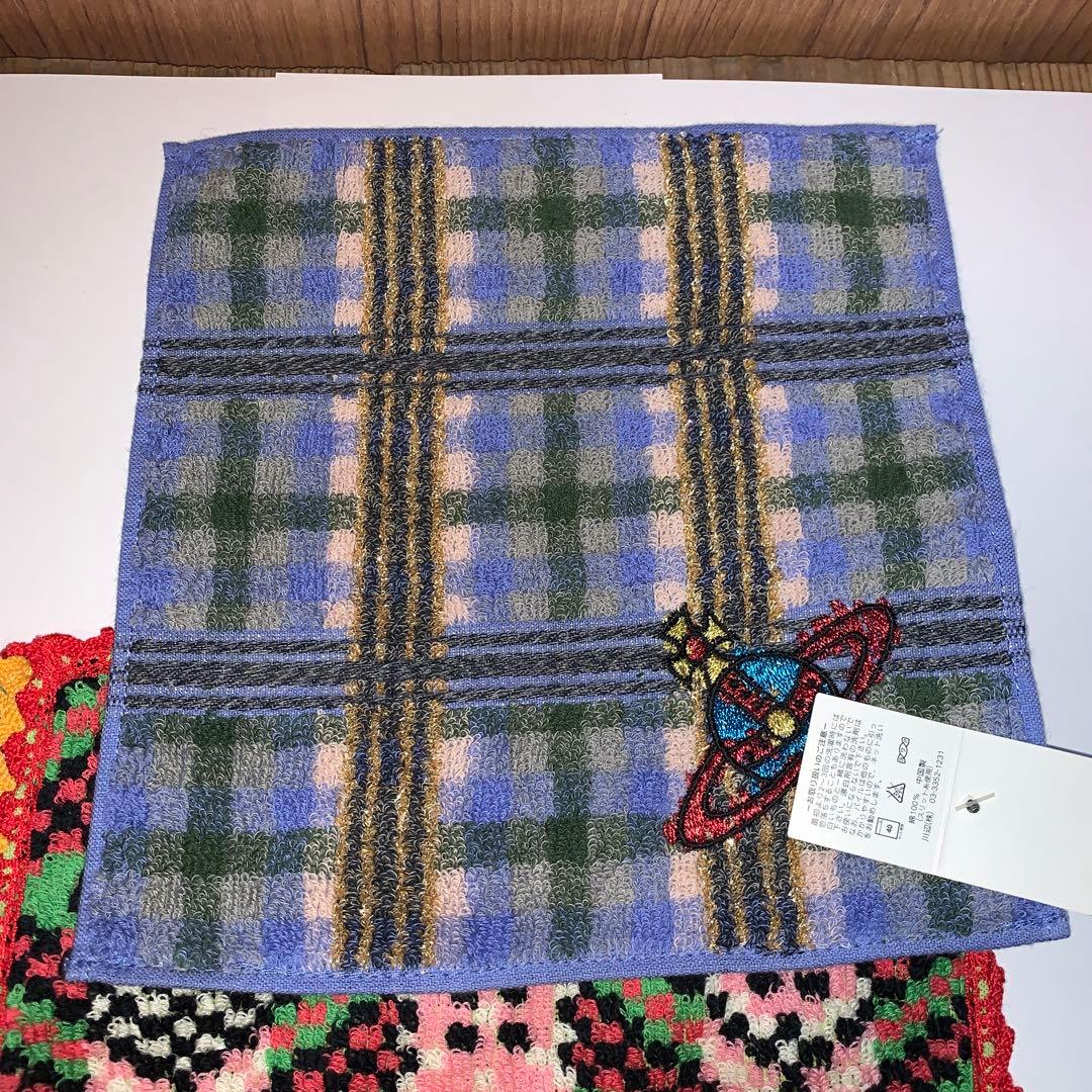 GUM！保管品！ヴィヴィアンウエストウッド タオルハンカチ5枚セット