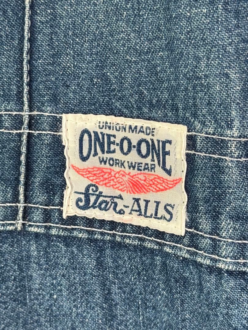 EDWIN 101 オーバーオール 38 MEDIUM ヴィンテージ　入手困難
