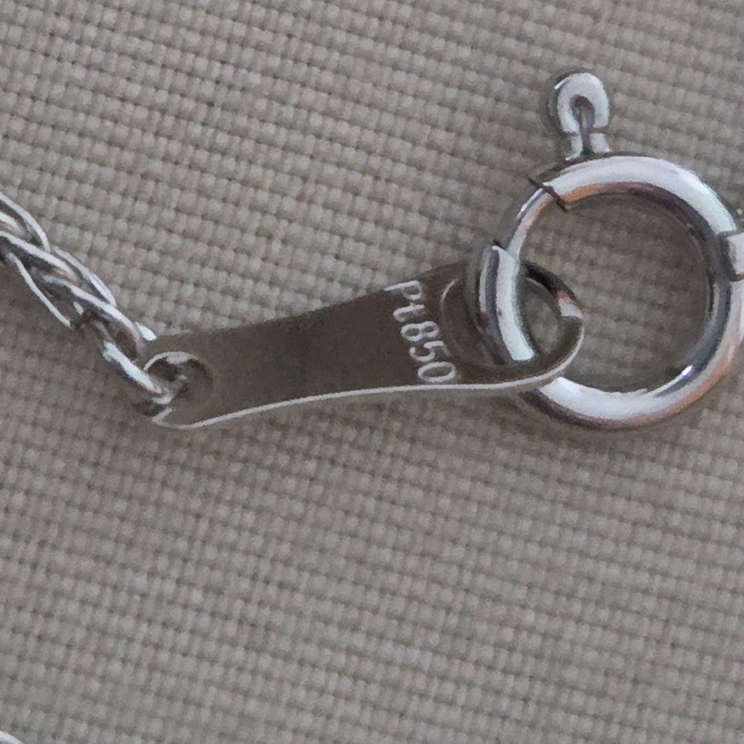 ララクリスティー プラチナ チェーン ネックレス Pt850　3.5g