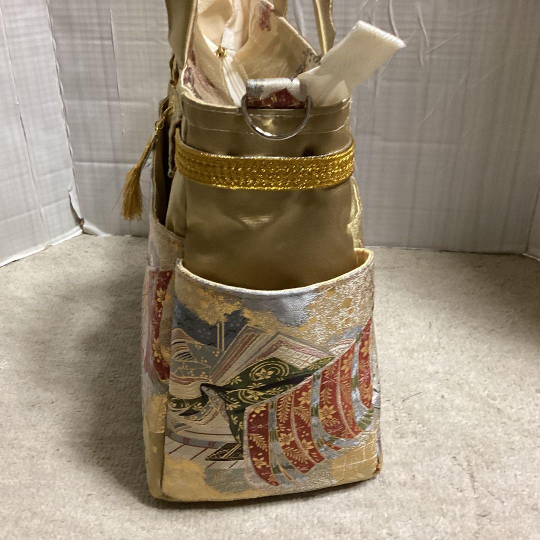 ねこさん 帯リメイクバック