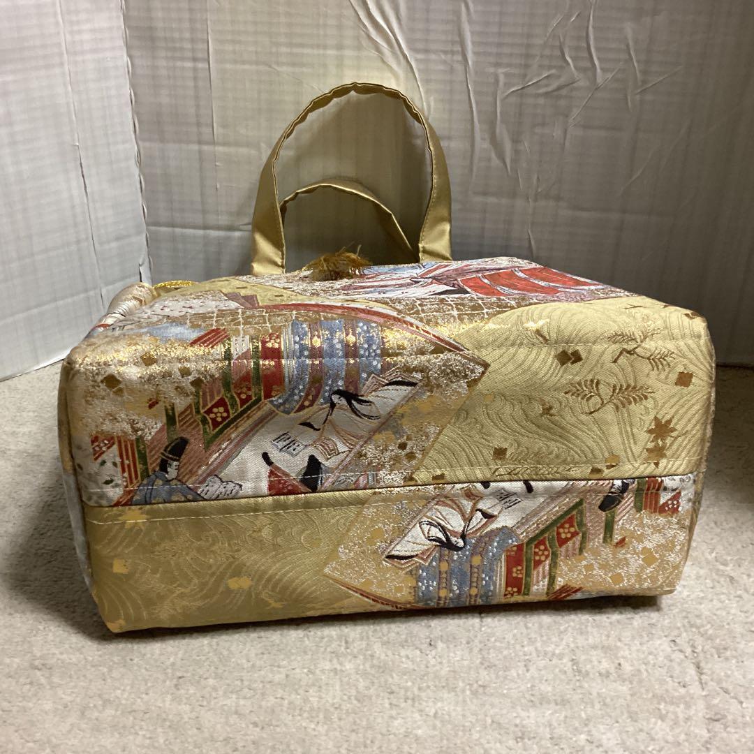 ねこさん 帯リメイクバック