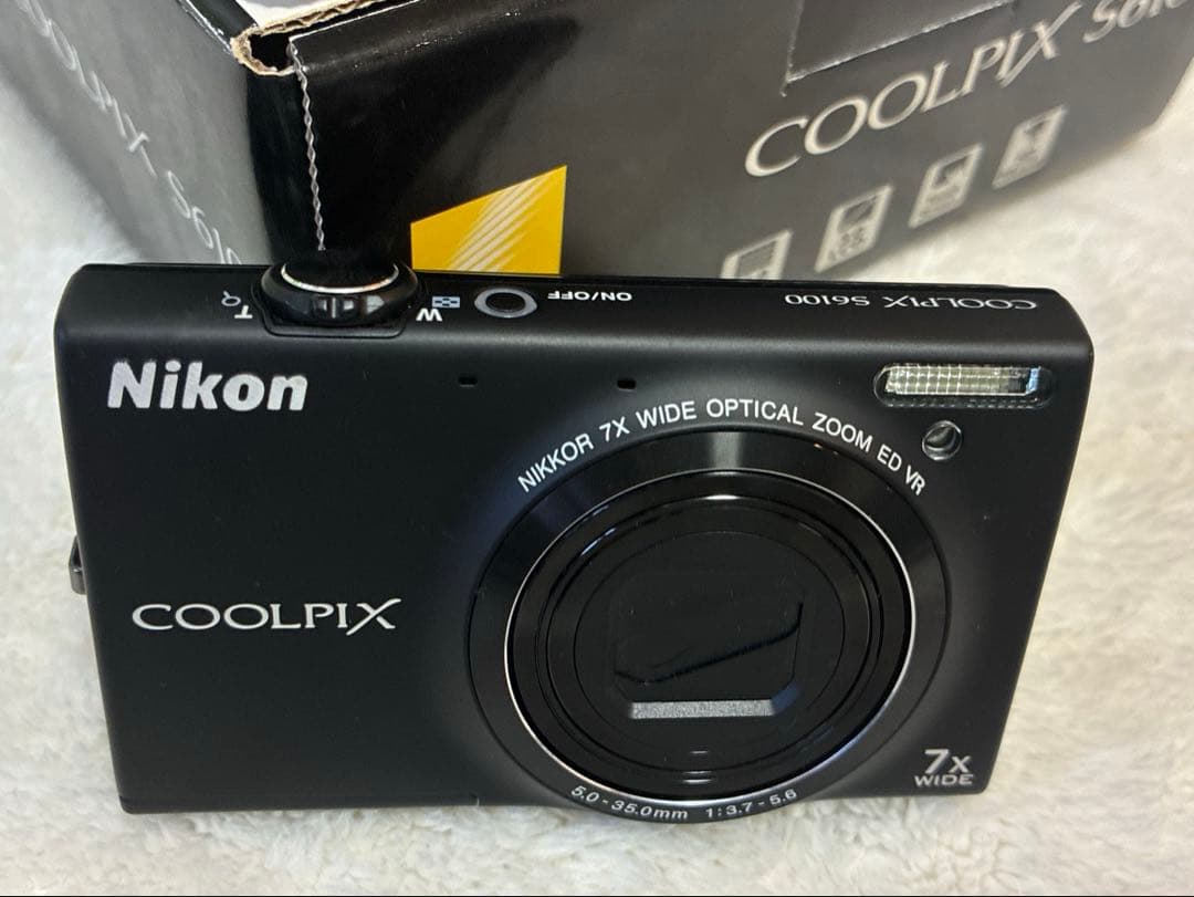 Nikon COOLPIX S6100 コンパクトデジタルカメラ　ブラック