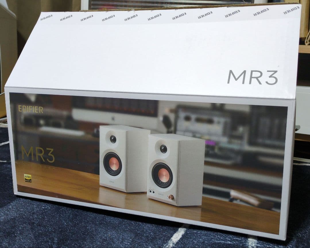 Edifier MR3 ホワイト スピーカー 新同