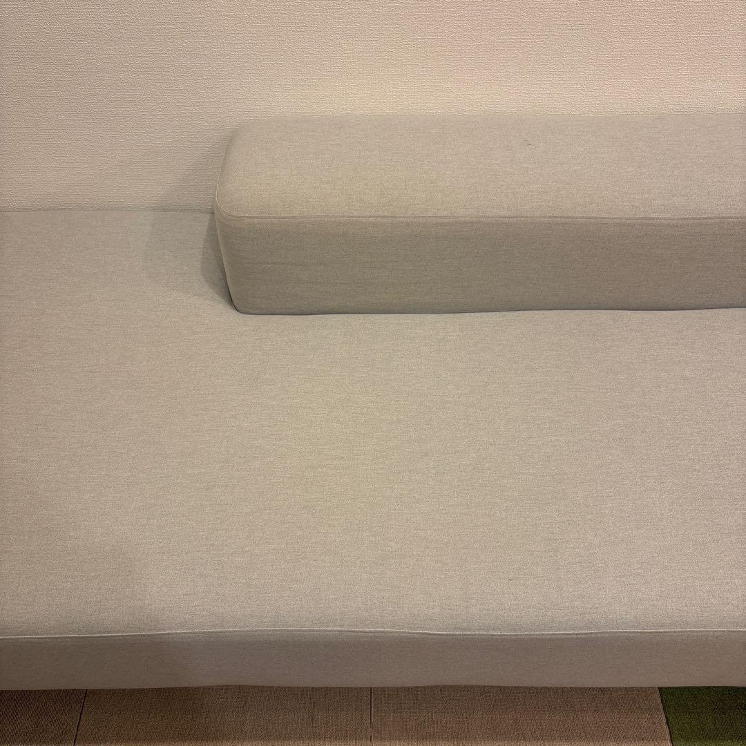 ソファベンチ(杢ライトグレーのカバーset)