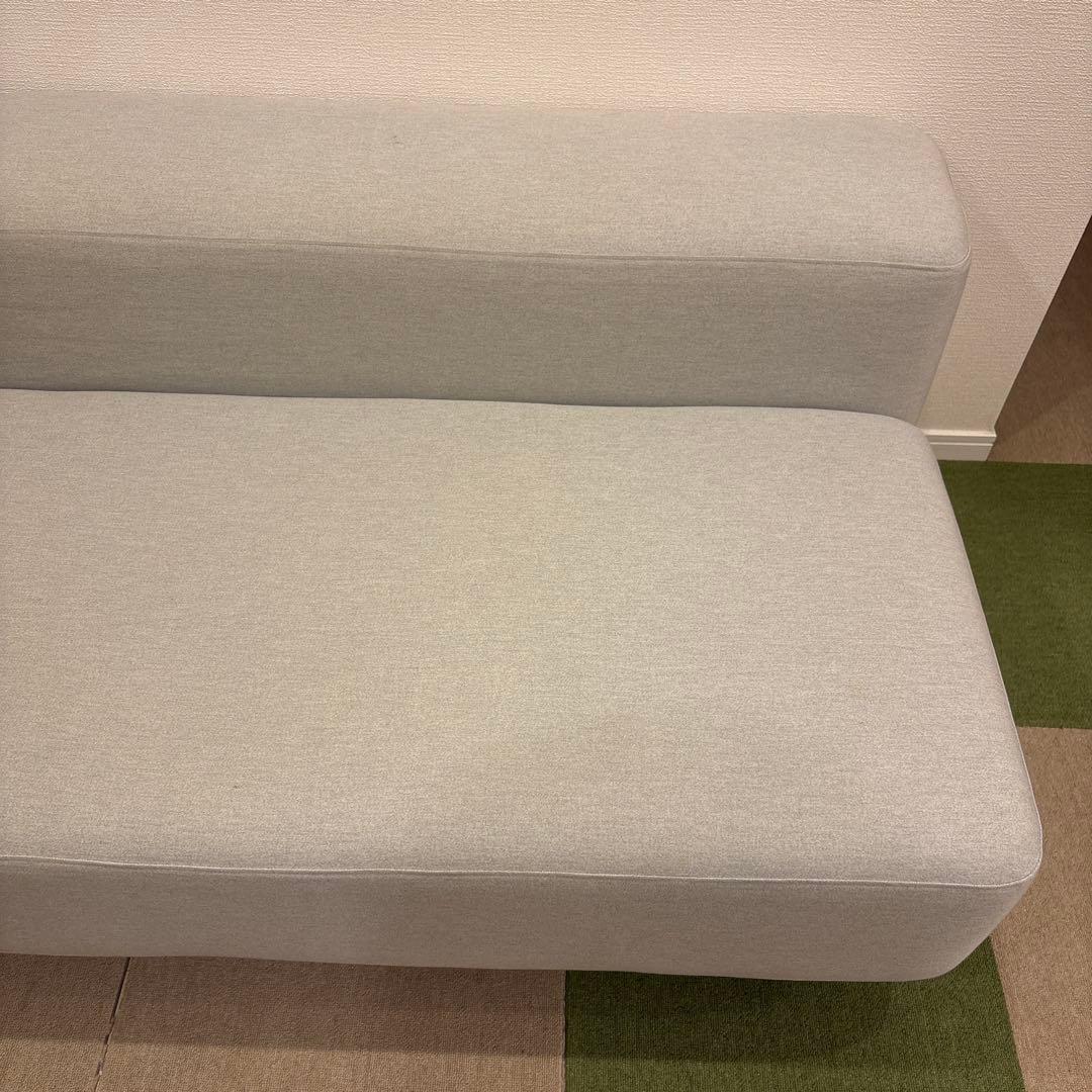 ソファベンチ(杢ライトグレーのカバーset)