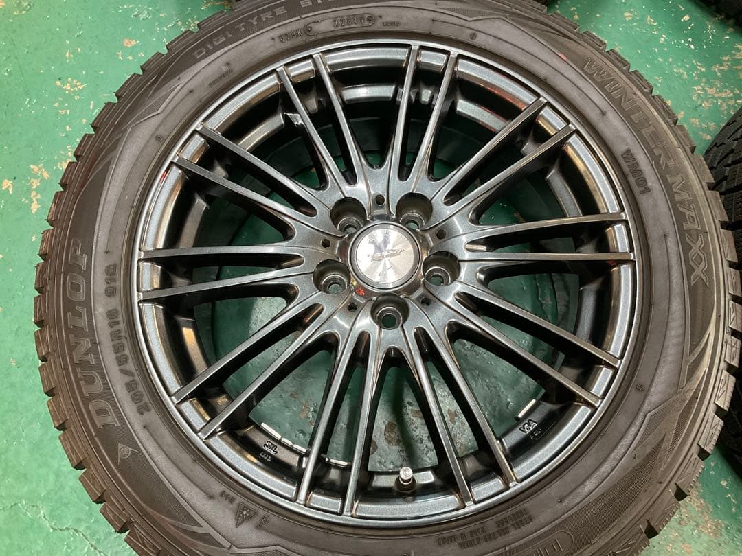 【送料無料】86・カローラスポーツ等　205/55R16 中古4本セット