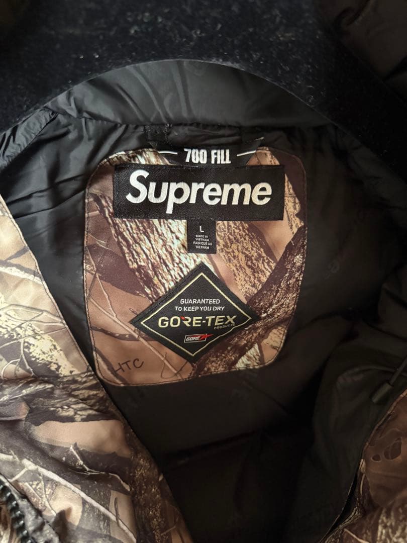 ジャケット・アウター supreme GORE-TEX 700-Fill Down Parka L