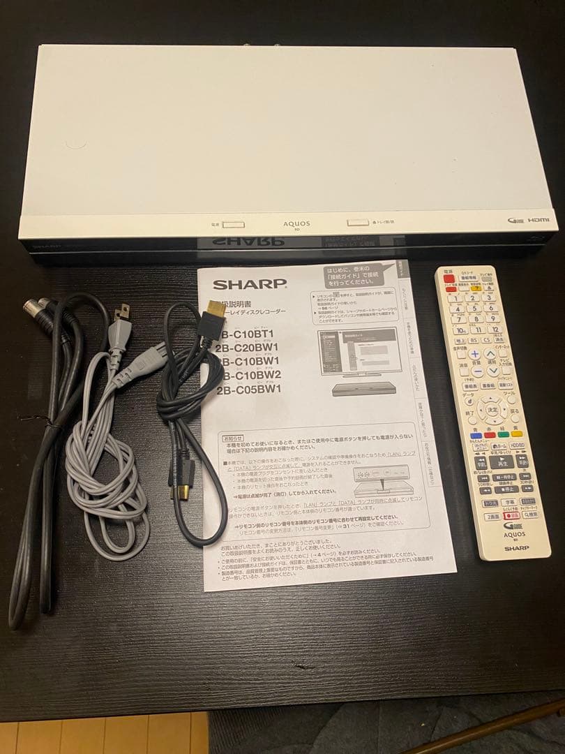 SHARP AQUOS 2B-C10BW2 レコーダー