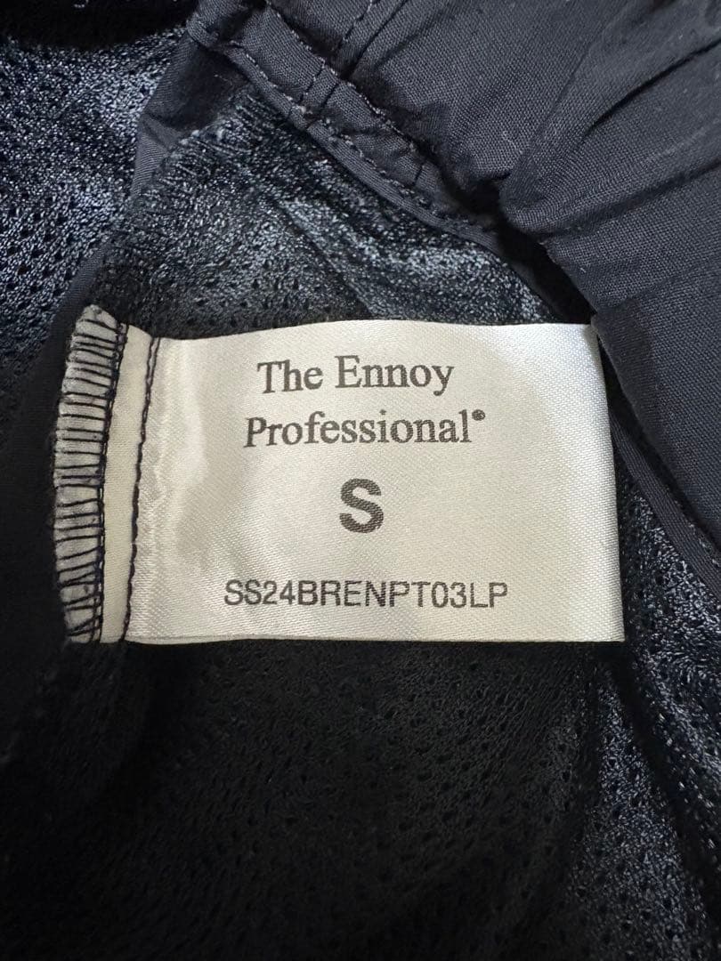 パンツ ENNOY NYLON EASY SHORTS (Black) S