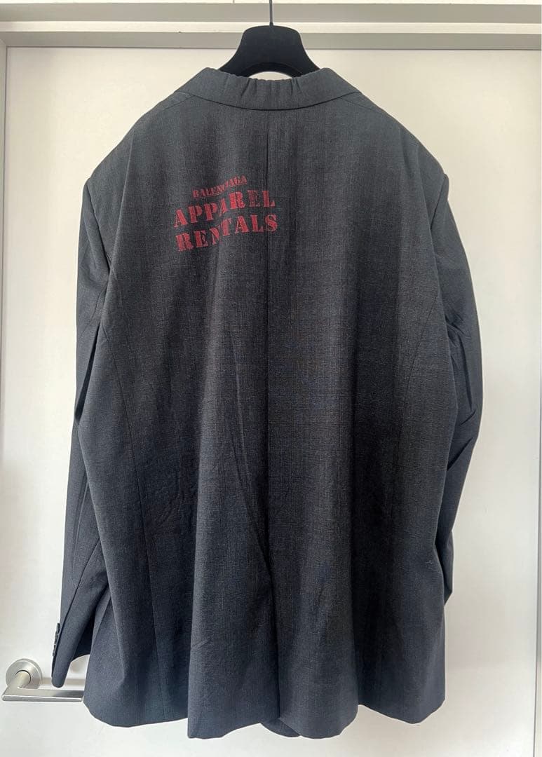 新品 BALENCIAGA テーラードジャケット サイズ２ グレー