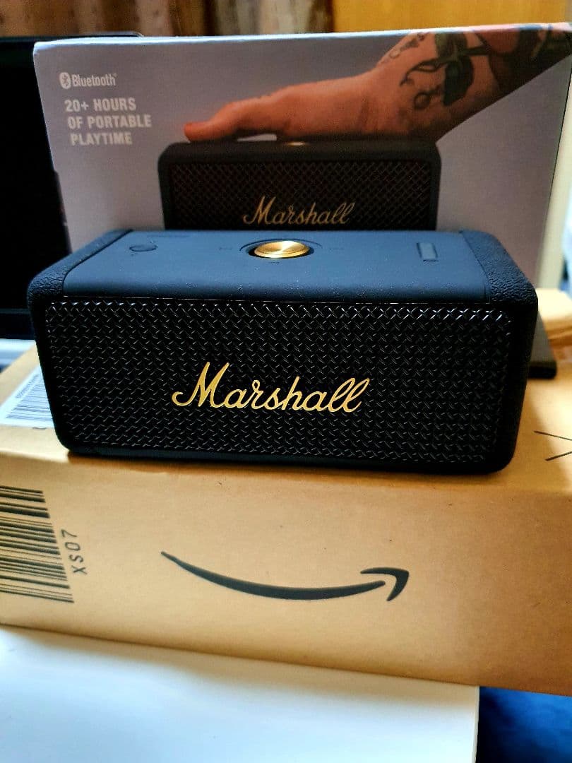 【新品未開封】Marshall Emberton スピーカー ブラック&ブラス