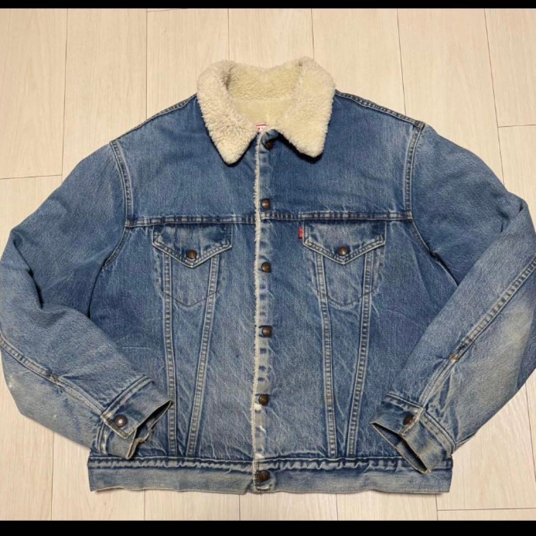 希少サイズ46 リーバイス ボアジャケット デニム USA ヴィンテージ　常田