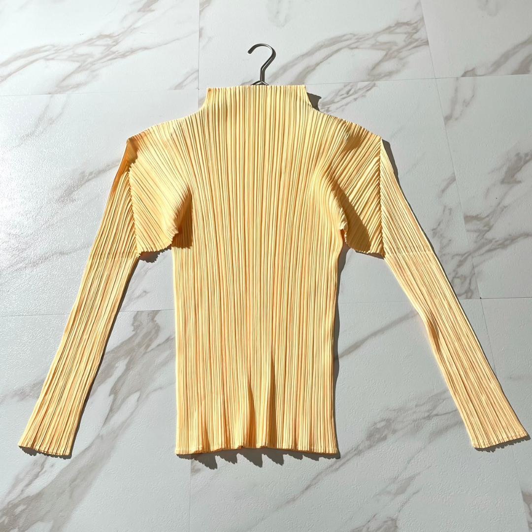 美品✨PLEATS PLEASE プリーツ ハイネックチュニック イッセイミヤケ