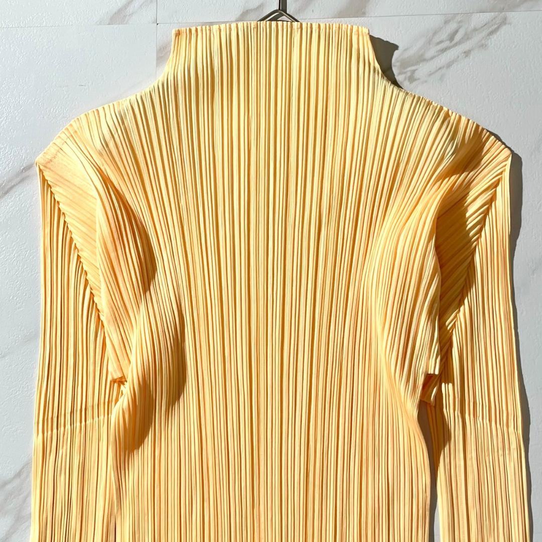 美品✨PLEATS PLEASE プリーツ ハイネックチュニック イッセイミヤケ