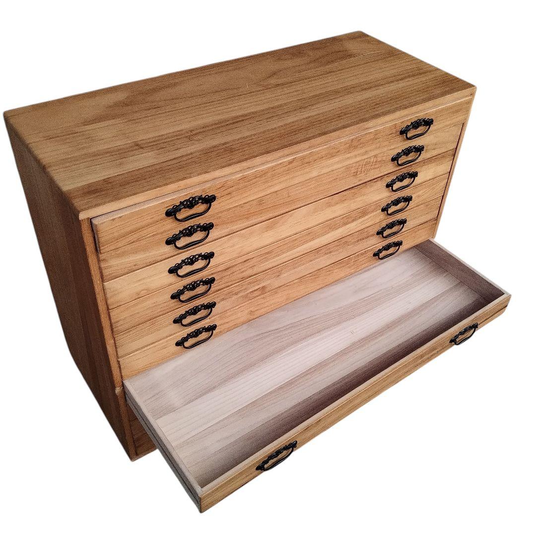 桐箪笥 桐たんす 10段 和服 着物 衣裳箱 アンティーク