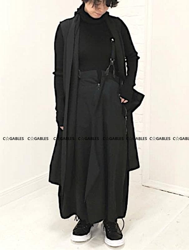 LIMI feu リミフゥ　定番商品　ウールギャバジンベスト　ヨウジヤマモト