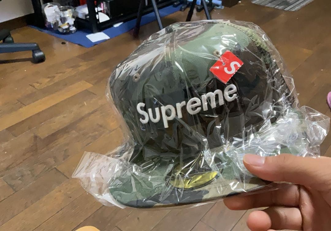 帽子 Supreme Box Logo Mesh Back New Era CAMO