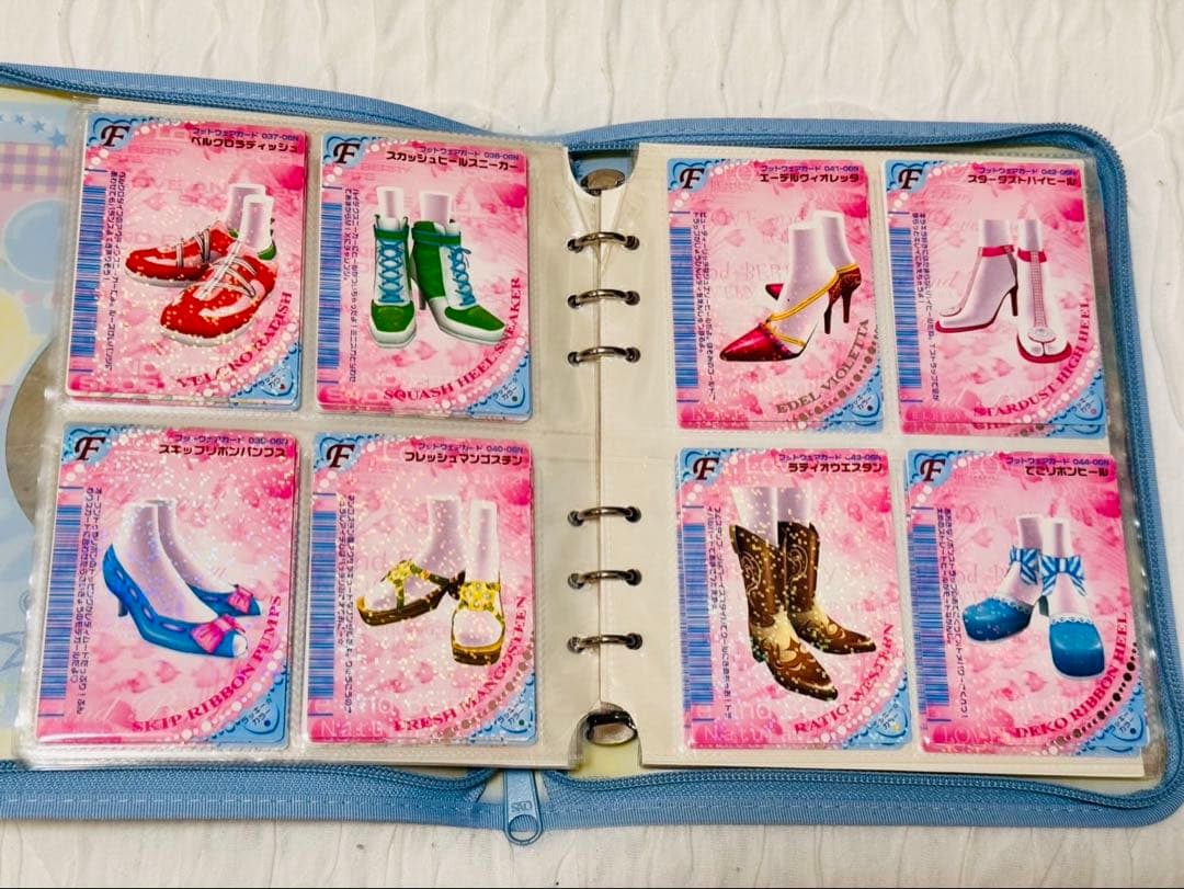 ラブ＆ベリー　ホルダー付きカードセット　H