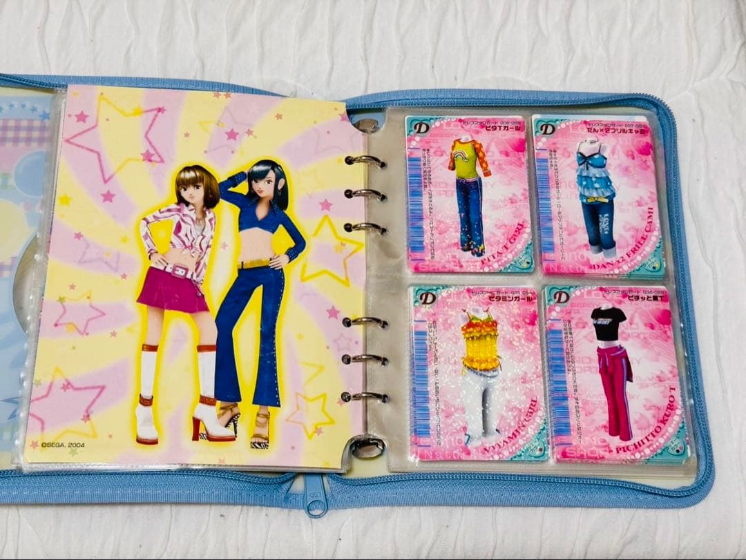 ラブ＆ベリー　ホルダー付きカードセット　H