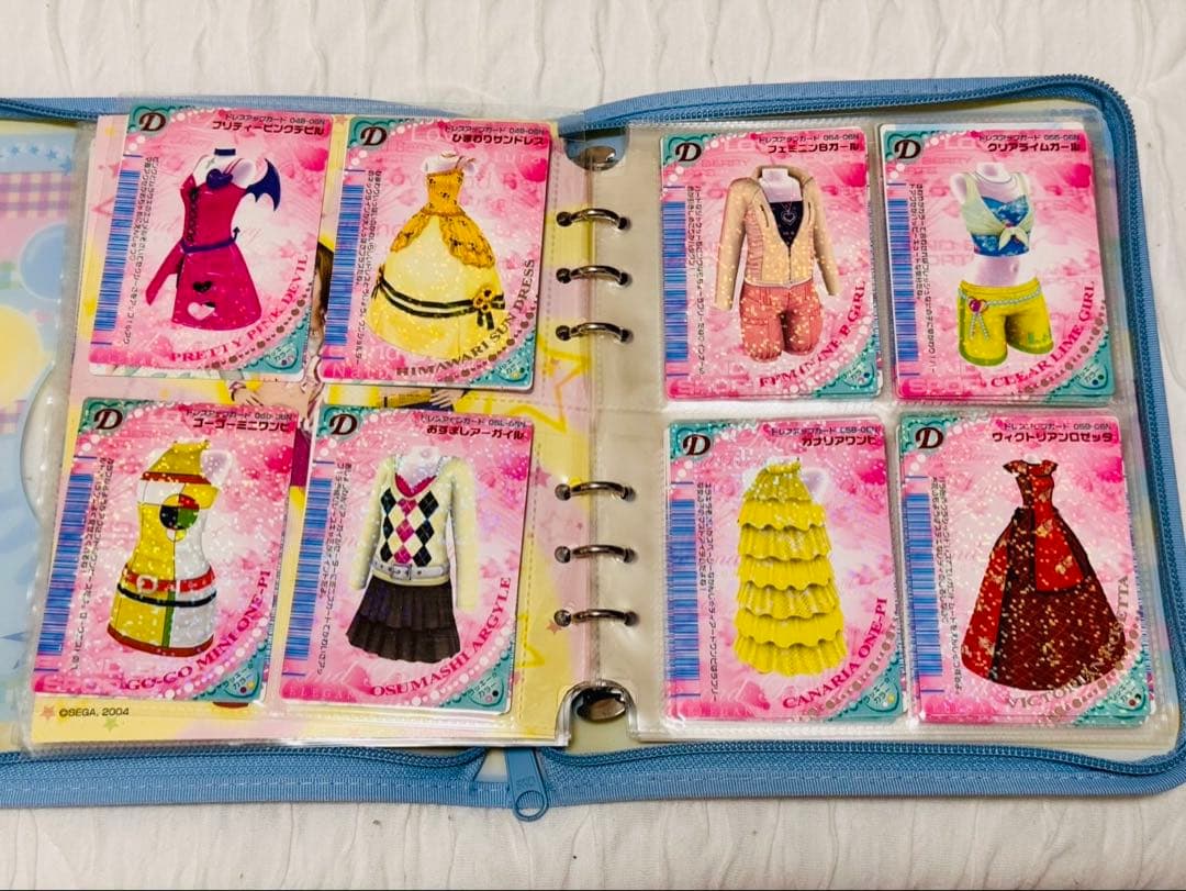 ラブ＆ベリー　ホルダー付きカードセット　H