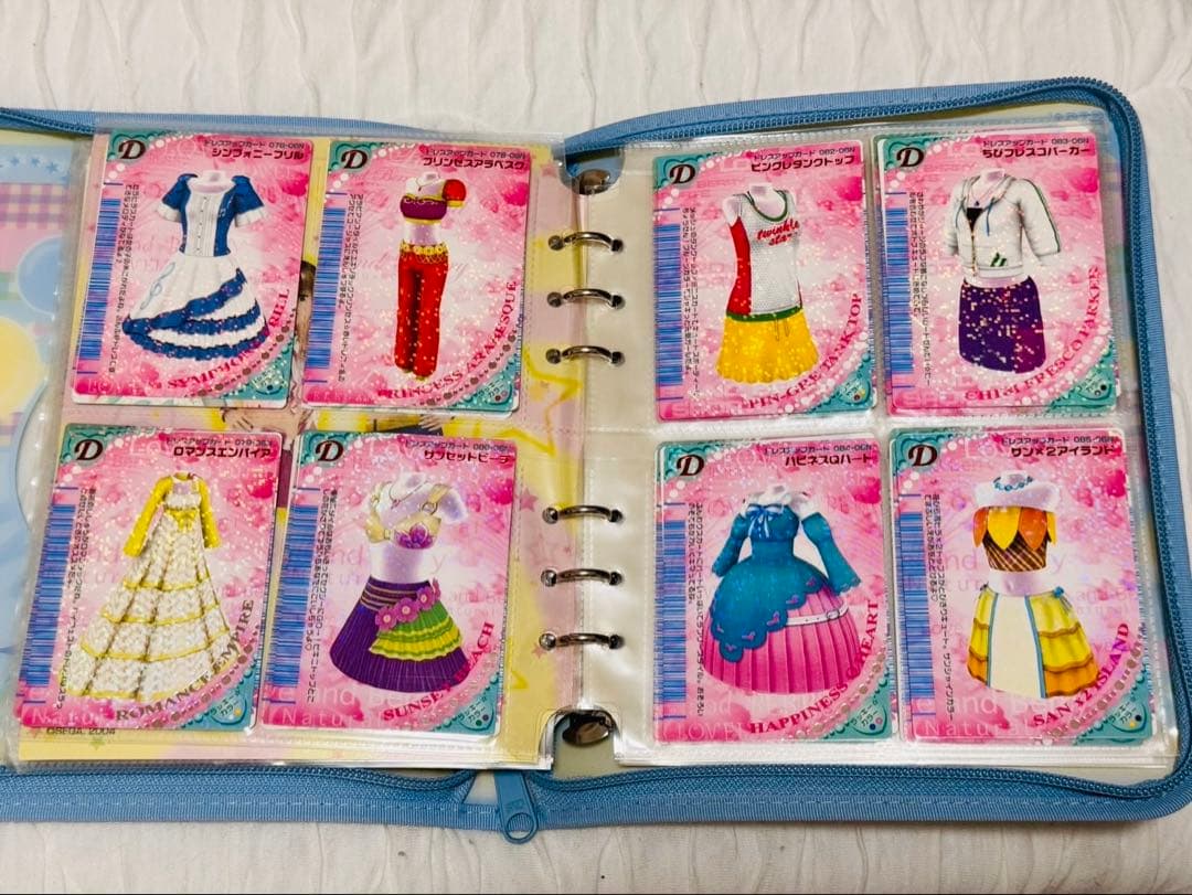 ラブ＆ベリー　ホルダー付きカードセット　H