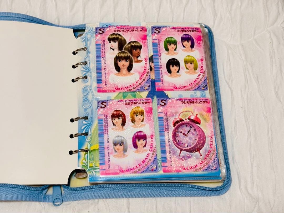 ラブ＆ベリー　ホルダー付きカードセット　H