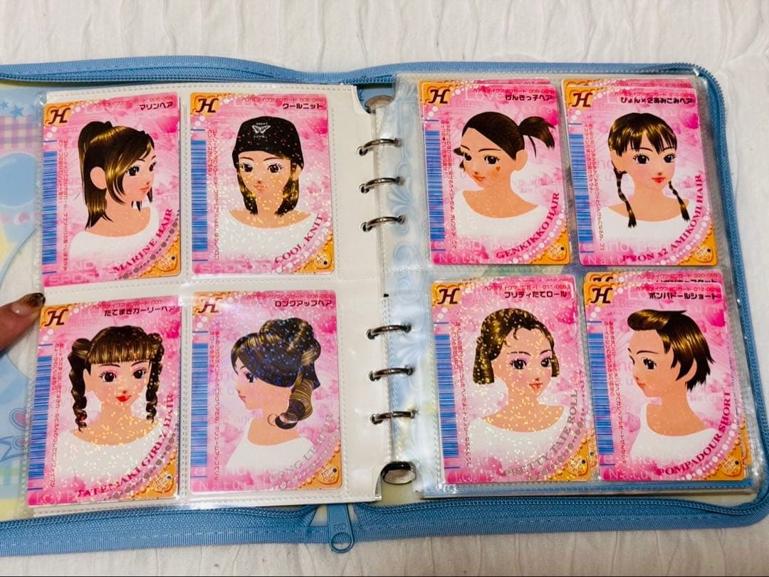 ラブ＆ベリー　ホルダー付きカードセット　H