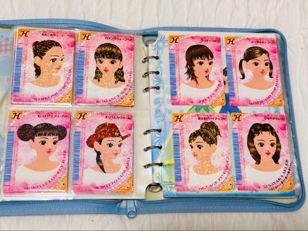 ラブ＆ベリー　ホルダー付きカードセット　H