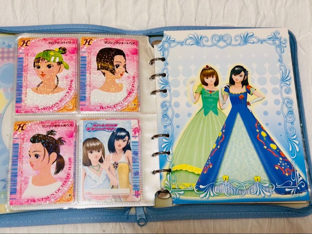 ラブ＆ベリー　ホルダー付きカードセット　H