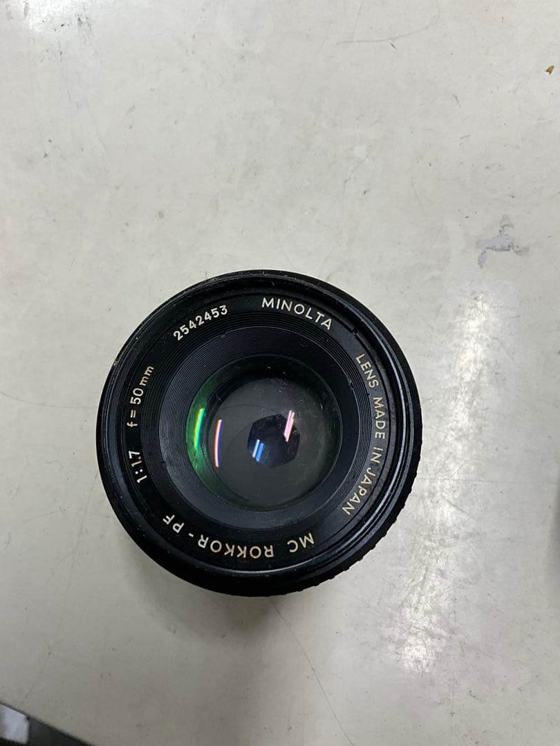 Minolta カメラレンズ　3個セット