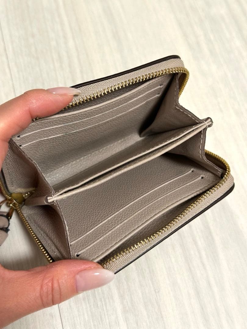 R*6様 LOUIS VUITTON ロックミー ジッピー パース グレー