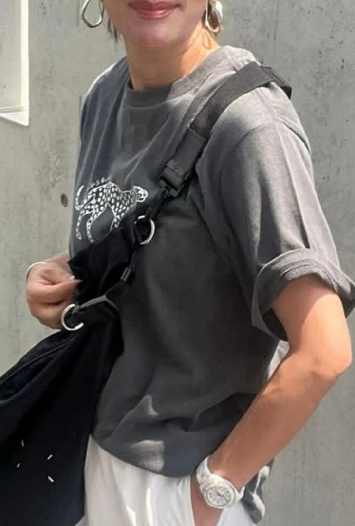 JULY NINE レオパードTシャツ2025