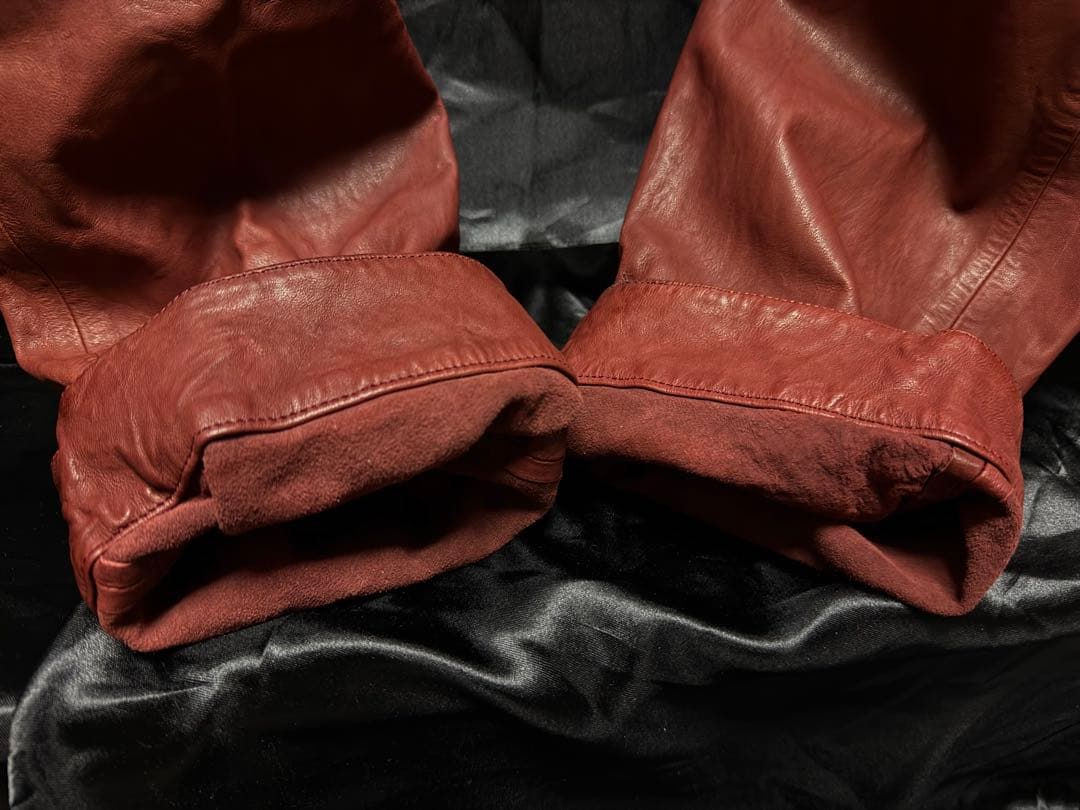 JULIUSレザー ガスマスクパンツ 2021年サンプル品