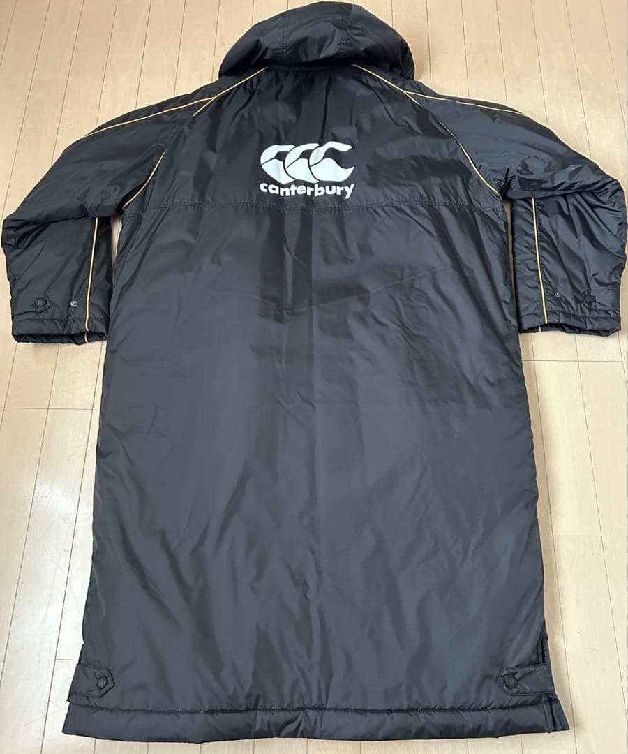 貴重 慶應大学ラグビー部 カンタベリー インサレーションコート XL 黒