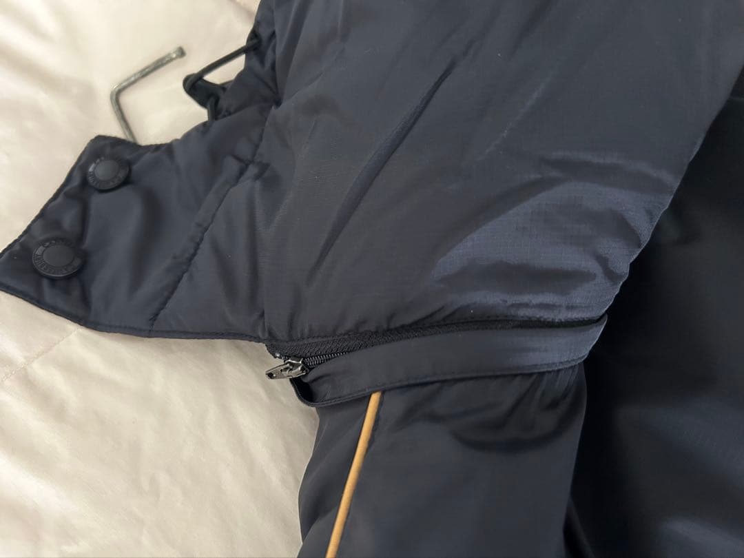 貴重 慶應大学ラグビー部 カンタベリー インサレーションコート XL 黒