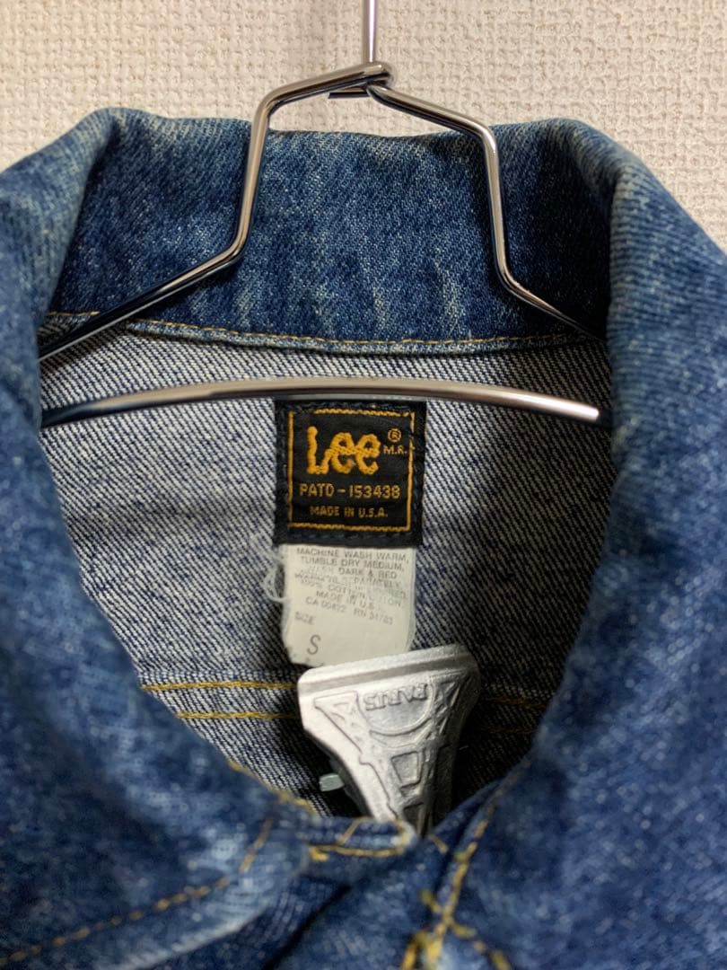 s*o様 美品【80s USA製】Lee 220-J PATD-153438 濃
