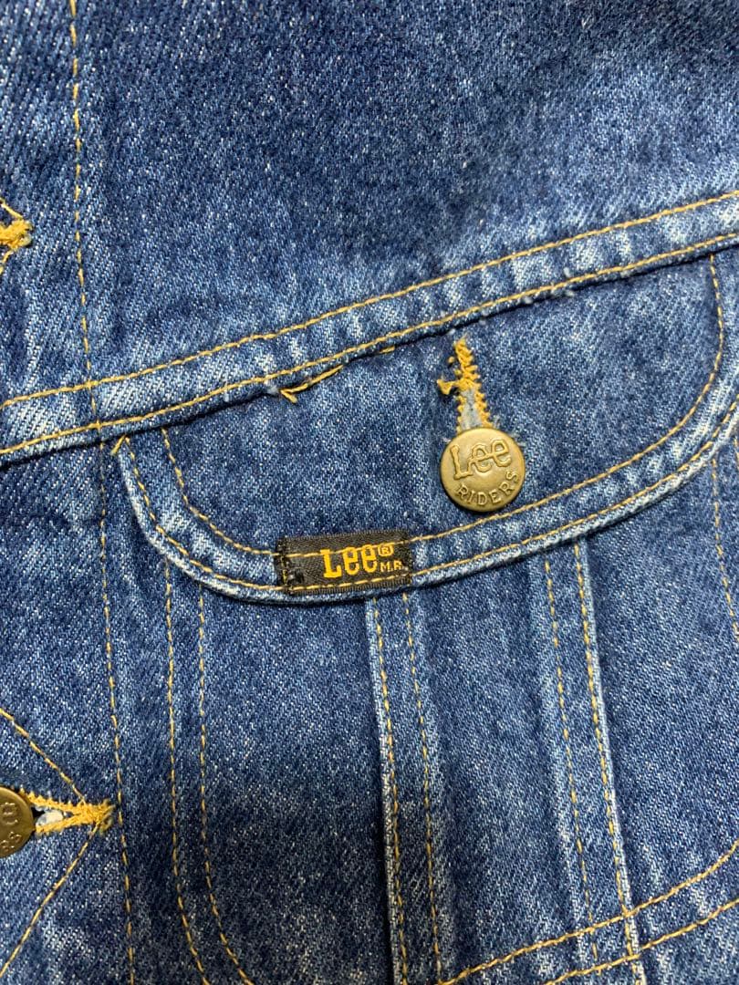 s*o様 美品【80s USA製】Lee 220-J PATD-153438 濃