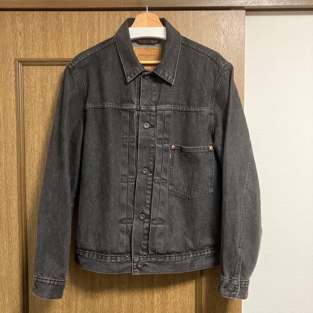 Levi's 大戦1stブラックデニムジャケット　M