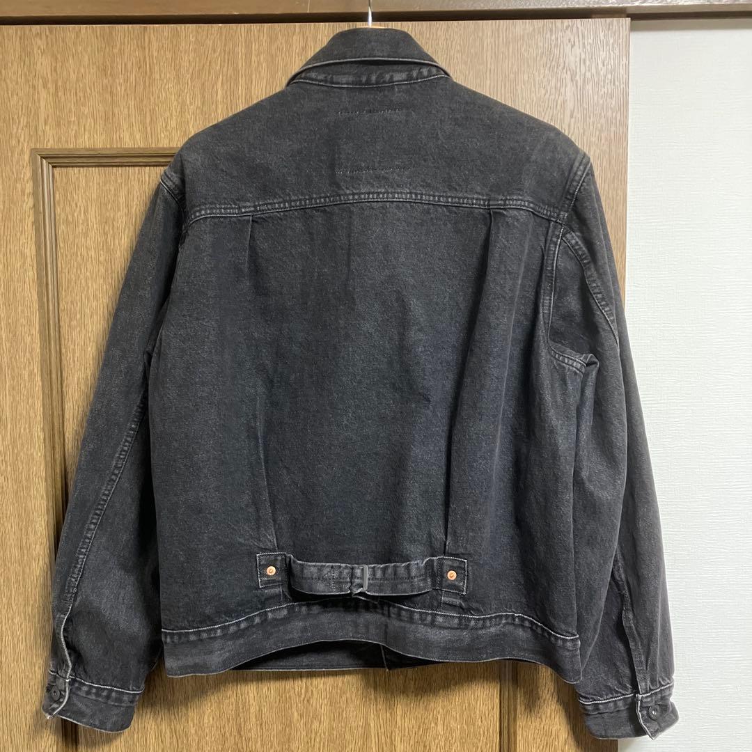 Levi's 大戦1stブラックデニムジャケット　M