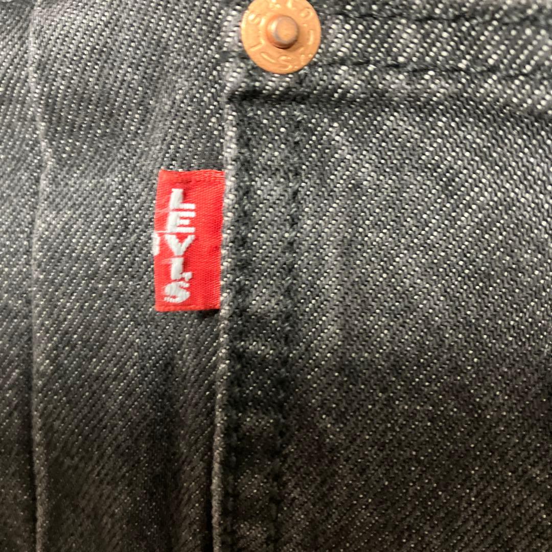 Levi's 大戦1stブラックデニムジャケット　M