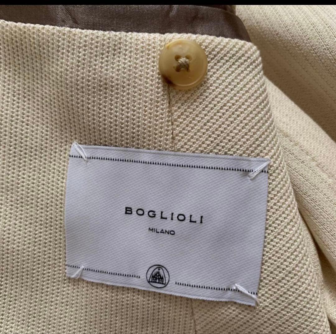 BOGLIOLI / K-JACKET/コットンニットテーラードジャケット