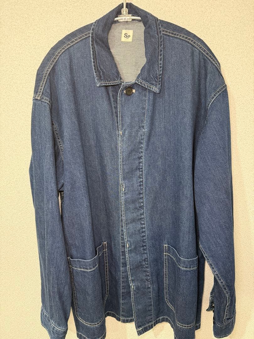 So デニムカバーオール Denim Coverall Mサイズ 大山シュン